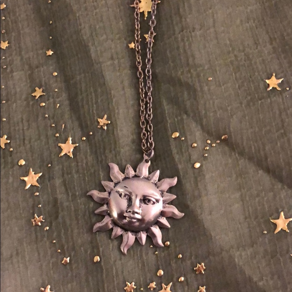 Sun necklace
